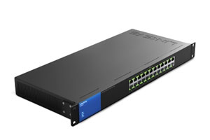 Linksys Switch LGS124P 24-Port