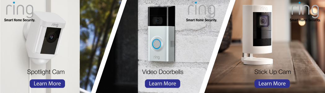 Ring Smart Home Security | Ring Spotlight Cam | Ring Video Doorbells | Ring Stick Up Cam |Techno Blue W.L.L, Qatar